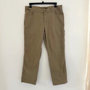 Carhartt FR Flame Resistant Pants Men 38x30 Relaxed Fit Khaki Canvas CAT 2 2112